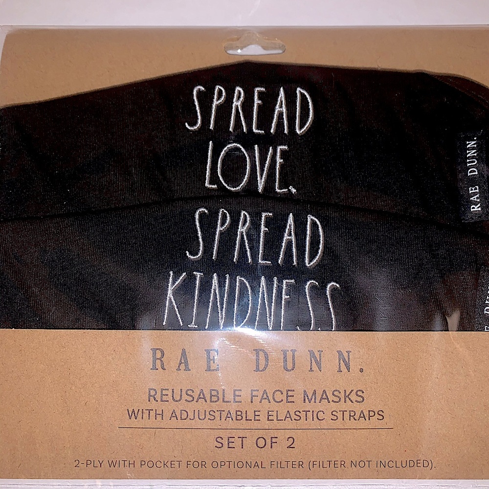 Rae Dunn Reusable Face Masks